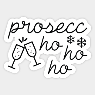 Prosecc Ho Ho Ho Sticker